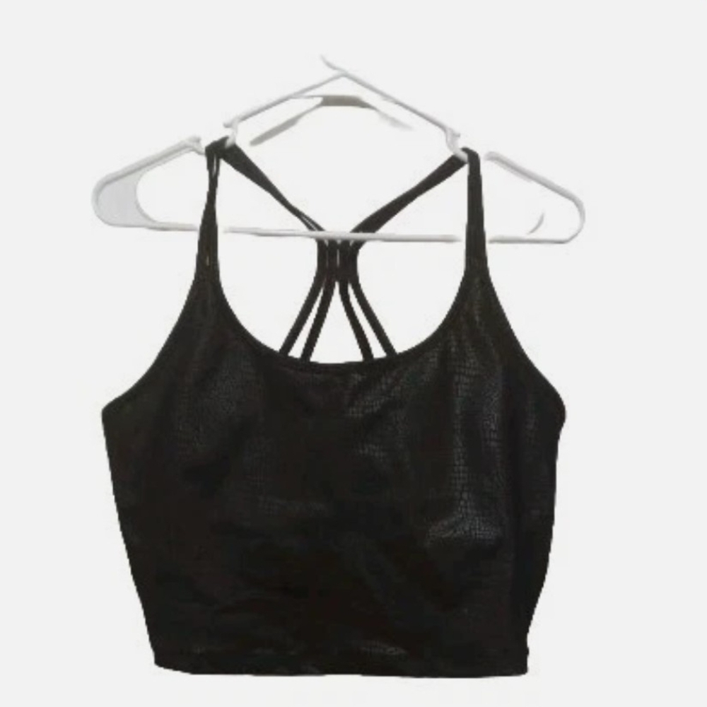 Calvin Klein Performance Black Strappy Sports Bra